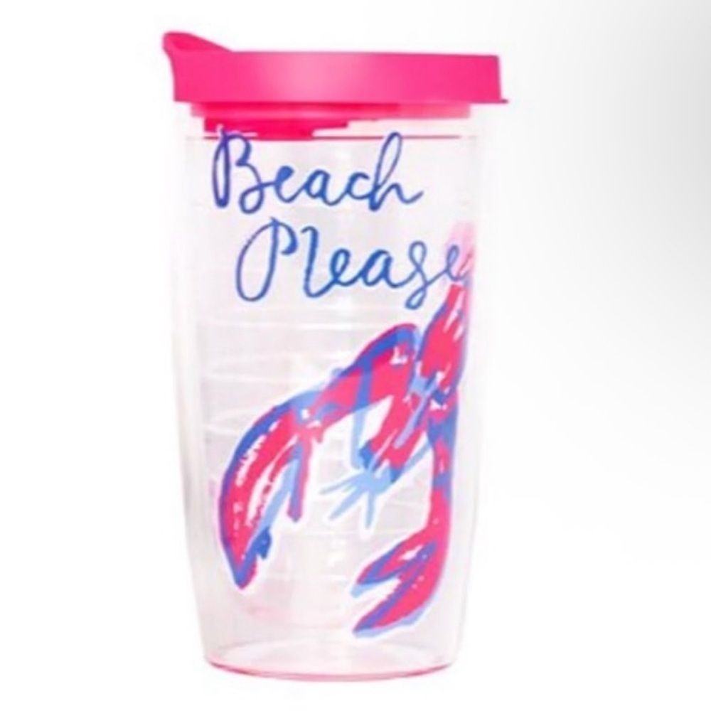 Lilly Pulitzer lobster tumbler 13.5 fl oz NWT